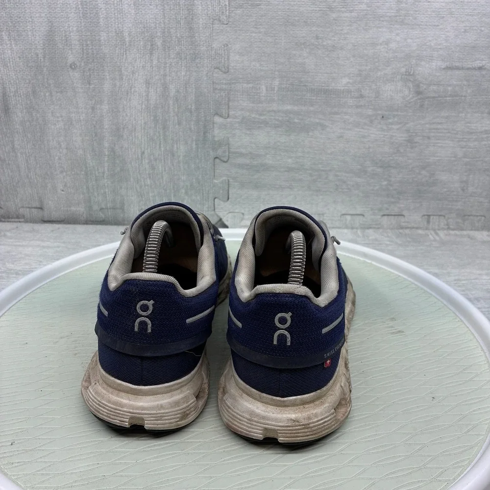 On Cloud 6 Running Shoes Mens 9.5 Blue Mesh CloudTec Sneakers 19.4010